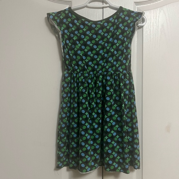 Y2K Green/Blue Patterned Top with pockets - Picture 6 of 11